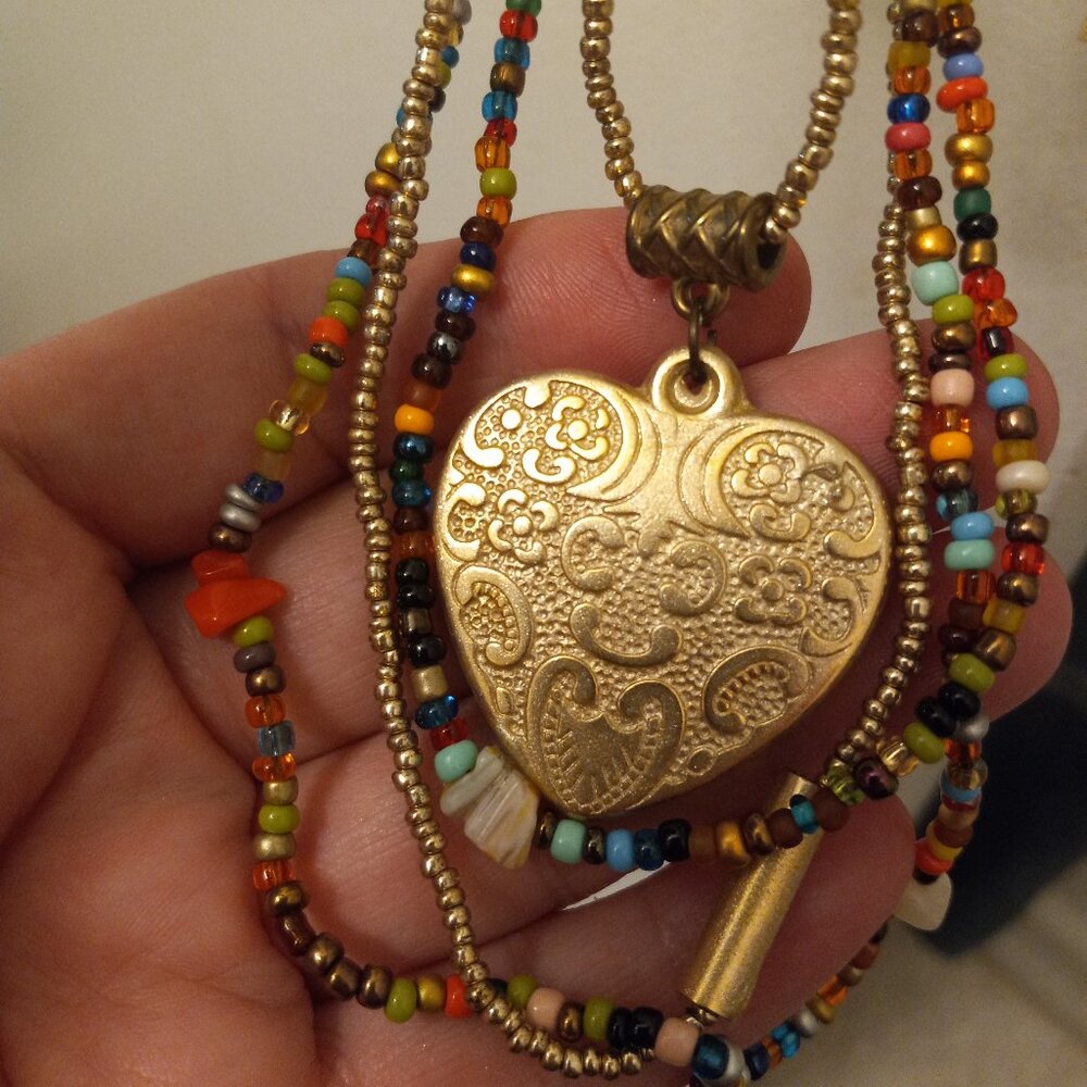 Long Beaded Necklace